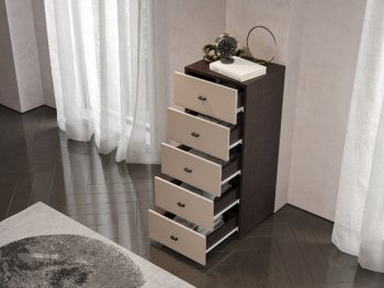 Комод 5 ящиков Гиза (МИ) в Полевском - polevskoj.mebel-e96.ru
