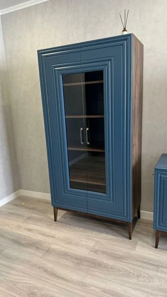 Стенка Гориция Зеленый сапфировый (БМ) в Полевском - polevskoj.mebel-e96.ru