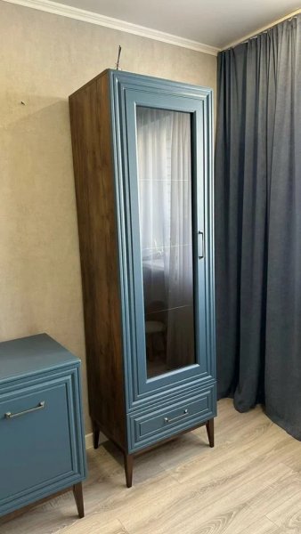 Стенка Гориция Зеленый сапфировый (БМ) в Полевском - polevskoj.mebel-e96.ru