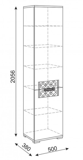 Стенка Тиффани (М 05-05-09-11-12-13-14) (Риннер) в Полевском - polevskoj.mebel-e96.ru