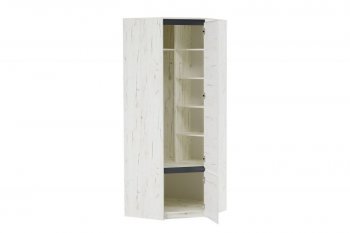 Шкаф 2С угловой Гретта крафт белый (Памир) в Полевском - polevskoj.mebel-e96.ru