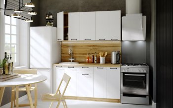 КУхонный гарнитур Хелмер 1600 мм (Сурская) в Полевском - polevskoj.mebel-e96.ru