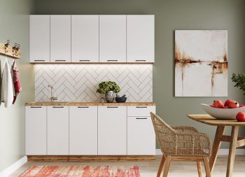 КУхонный гарнитур Хелмер 1800 мм (Сурская) в Полевском - polevskoj.mebel-e96.ru