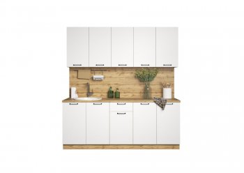 КУхонный гарнитур Хелмер 2000 мм (Сурская) в Полевском - polevskoj.mebel-e96.ru