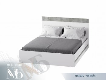 Кровать с подъемным механизмом Инстайл (БТС) в Полевском - polevskoj.mebel-e96.ru