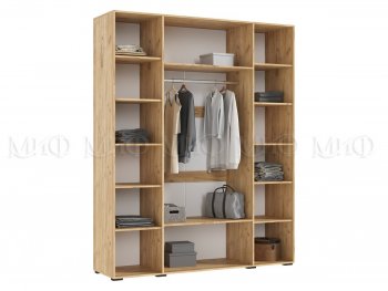 Шкаф 1800 мм Ирис с антресолью крафт/грин (Миф) в Полевском - polevskoj.mebel-e96.ru