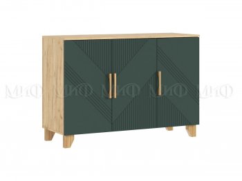 Спальный гарнитур Ирис крафт/грин, модульный (Миф) в Полевском - polevskoj.mebel-e96.ru