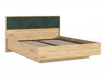 Кровать парящая Ирис крафт/грин (Миф) в Полевском - polevskoj.mebel-e96.ru