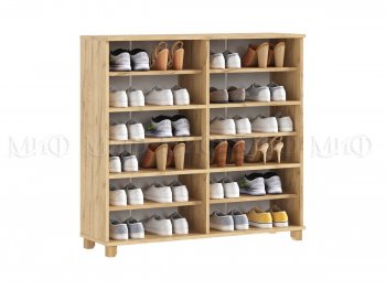 Обувница Ирис крафт/графит (Миф) в Полевском - polevskoj.mebel-e96.ru