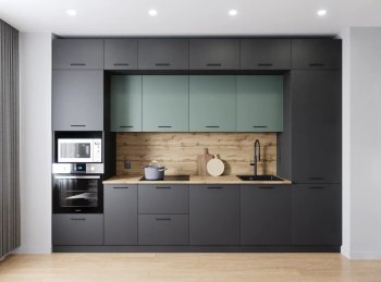 Кухонный гарнитур Изумруд 3400 мм (Санвут) в Полевском - polevskoj.mebel-e96.ru