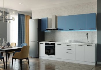 Кухонный гарнитур Капри ЛДСП/МДФ 2800 мм Sanvut в Полевском - polevskoj.mebel-e96.ru