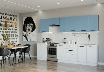 Кухонный гарнитур Капри 3000 мм ЛДСП/МДФ (Санвут) в Полевском - polevskoj.mebel-e96.ru