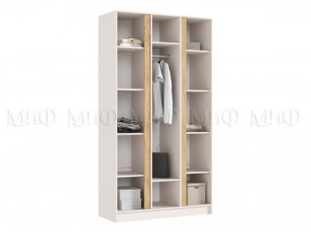 Шкаф 1200 мм 3-х ств. Келвин кашемир (Миф) в Полевском - polevskoj.mebel-e96.ru