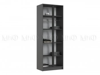 Шкаф 800 мм 2-х ств. Келвин графит  (Миф) в Полевском - polevskoj.mebel-e96.ru