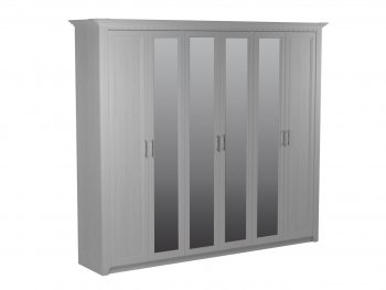 Шкаф 2700 мм 6-дверный Клер (СБК) в Полевском - polevskoj.mebel-e96.ru
