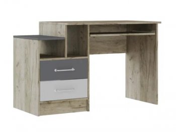Стол письменный Колибри Лофт серый (Текс) в Полевском - polevskoj.mebel-e96.ru