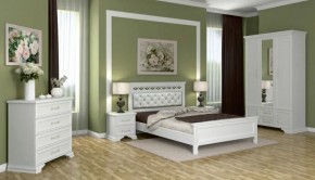 Комод 4 ящ  ГРАЦИЯ (лак) Белый / Белый (БМ) в Полевском - polevskoj.mebel-e96.ru
