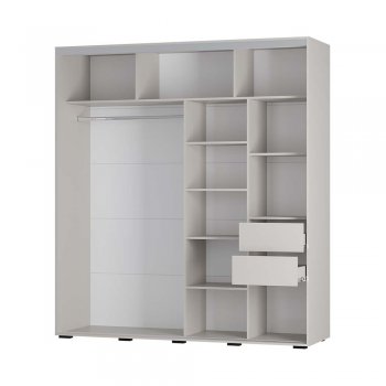 Шкаф-купе Крафт-6 кашемир 2000 мм (БТС) в Полевском - polevskoj.mebel-e96.ru
