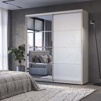 Шкаф-купе Крафт-6 кашемир 2000 мм (БТС) в Полевском - polevskoj.mebel-e96.ru