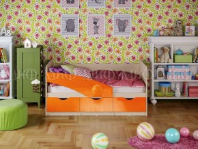 Кровать Бабочки (Оранжевый металлик) 1800 в Полевском - polevskoj.mebel-e96.ru