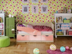 Кровать Бабочки (Розовый металлик) 1800 в Полевском - polevskoj.mebel-e96.ru