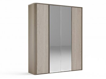 Шкаф 1950 мм 4-х дверный Лацио  (СБК) в Полевском - polevskoj.mebel-e96.ru