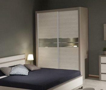 Шкаф-купе 1750 мм 2-х дверный Лацио (СБК) в Полевском - polevskoj.mebel-e96.ru