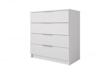 Комод Лавис КМД 800.1 белый софт (ДСВ) в Полевском - polevskoj.mebel-e96.ru | фото