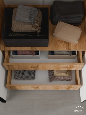 Шкаф с антресолью 1200 мм Linnea MHR-3A-2 2450х1200х510 (ДВ-М 11.1.25) в Полевском - polevskoj.mebel-e96.ru