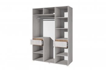 Спальный гарнитур Лиана золотой, модульный (Зарон) в Полевском - polevskoj.mebel-e96.ru