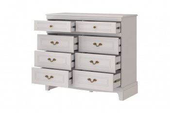 Комод 8 ящиков Лорето, льняной (БМ) в Полевском - polevskoj.mebel-e96.ru