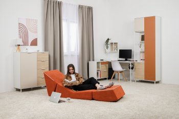 Кресло Марвэл террокотовая (Моби) в Полевском - polevskoj.mebel-e96.ru