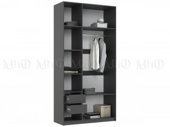 Шкаф 1200 мм Марвэл графит (Миф) в Полевском - polevskoj.mebel-e96.ru
