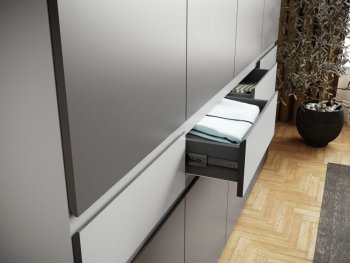 Шкаф 2000 мм Мерида серый камень/графит (Микон) в Полевском - polevskoj.mebel-e96.ru