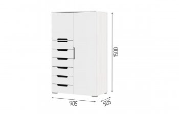 Комод-шкаф Миа КМ 053 (СтендМ) в Полевском - polevskoj.mebel-e96.ru