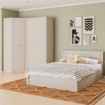 Спальный гарнитур Монако Кашемир (модульный) (БТС) в Полевском - polevskoj.mebel-e96.ru