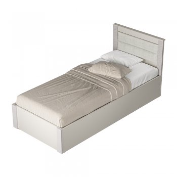 Кровать Монако КР-17 кашемир (БТС) в Полевском - polevskoj.mebel-e96.ru