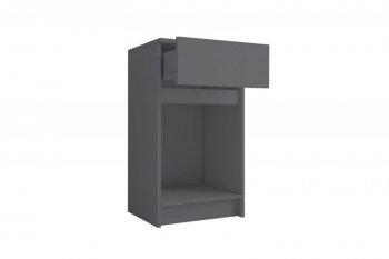 Тумба для обуви с 1ящ. Мори МПТ400 графит (ДСВ) в Полевском - polevskoj.mebel-e96.ru