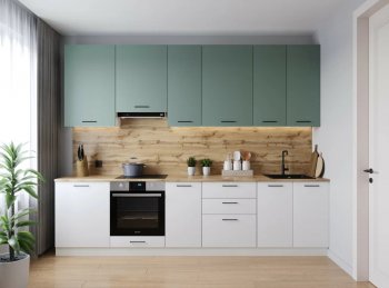 Кухонный гарнитур высокий Муссон 3000 мм (Санвут) в Полевском - polevskoj.mebel-e96.ru