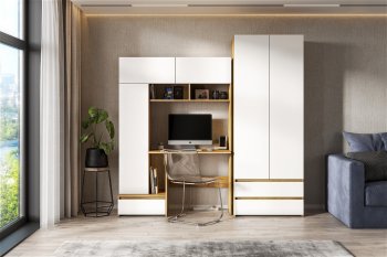 Стол компьютерный Некст-1 + Шкаф (СВ) в Полевском - polevskoj.mebel-e96.ru