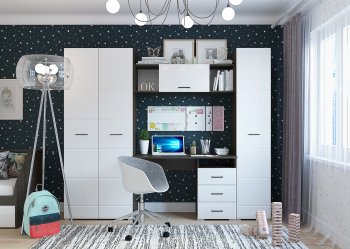 Набор детской мебели Ненси модульный (Гор) в Полевском - polevskoj.mebel-e96.ru