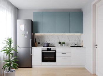 Кухонный гарнитур Ниагара 2200 мм МДФ/ЛДСП (Санвут) в Полевском - polevskoj.mebel-e96.ru