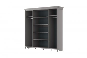Спальный гарнитур Никеа модульный антрацит (БМ) в Полевском - polevskoj.mebel-e96.ru