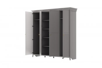 Спальный гарнитур Никеа модульный антрацит (БМ) в Полевском - polevskoj.mebel-e96.ru