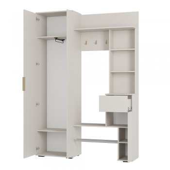 Прихожая Ницца ПР-04 Кашемир (БТС) в Полевском - polevskoj.mebel-e96.ru