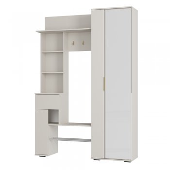 Прихожая Ницца ПР-04 Кашемир (БТС) в Полевском - polevskoj.mebel-e96.ru