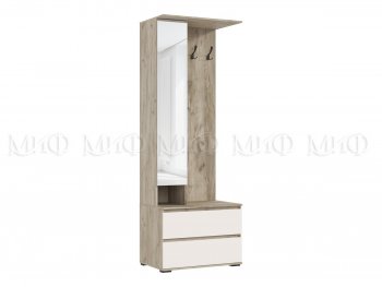 Прихожая Норд модульная крафт серый/кашемир (Миф) в Полевском - polevskoj.mebel-e96.ru