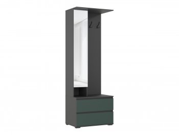 Прихожая Норд графит/изумруд (Миф) в Полевском - polevskoj.mebel-e96.ru