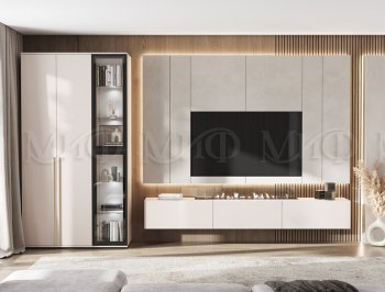 Стенка Норд кашемир (Миф) в Полевском - polevskoj.mebel-e96.ru
