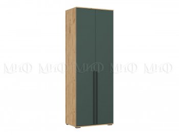 Шкаф 800 мм 2-х ств. Норд крафт/изумруд (Миф) в Полевском - polevskoj.mebel-e96.ru